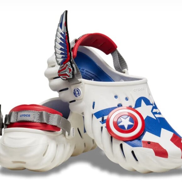 Captain America Echo Clog - Picture 1 of 8